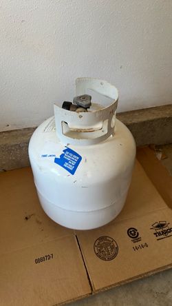 20 lb Propane Tank with Gauge (empty) Grill BBQ RV