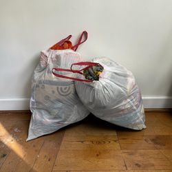 Two Bags of Baby & Kids Blankets