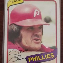 1980 Topps Pete Rose #540