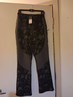 Men's Pumas Lamelo world tour nament dime pants size small  brand new dusky gray