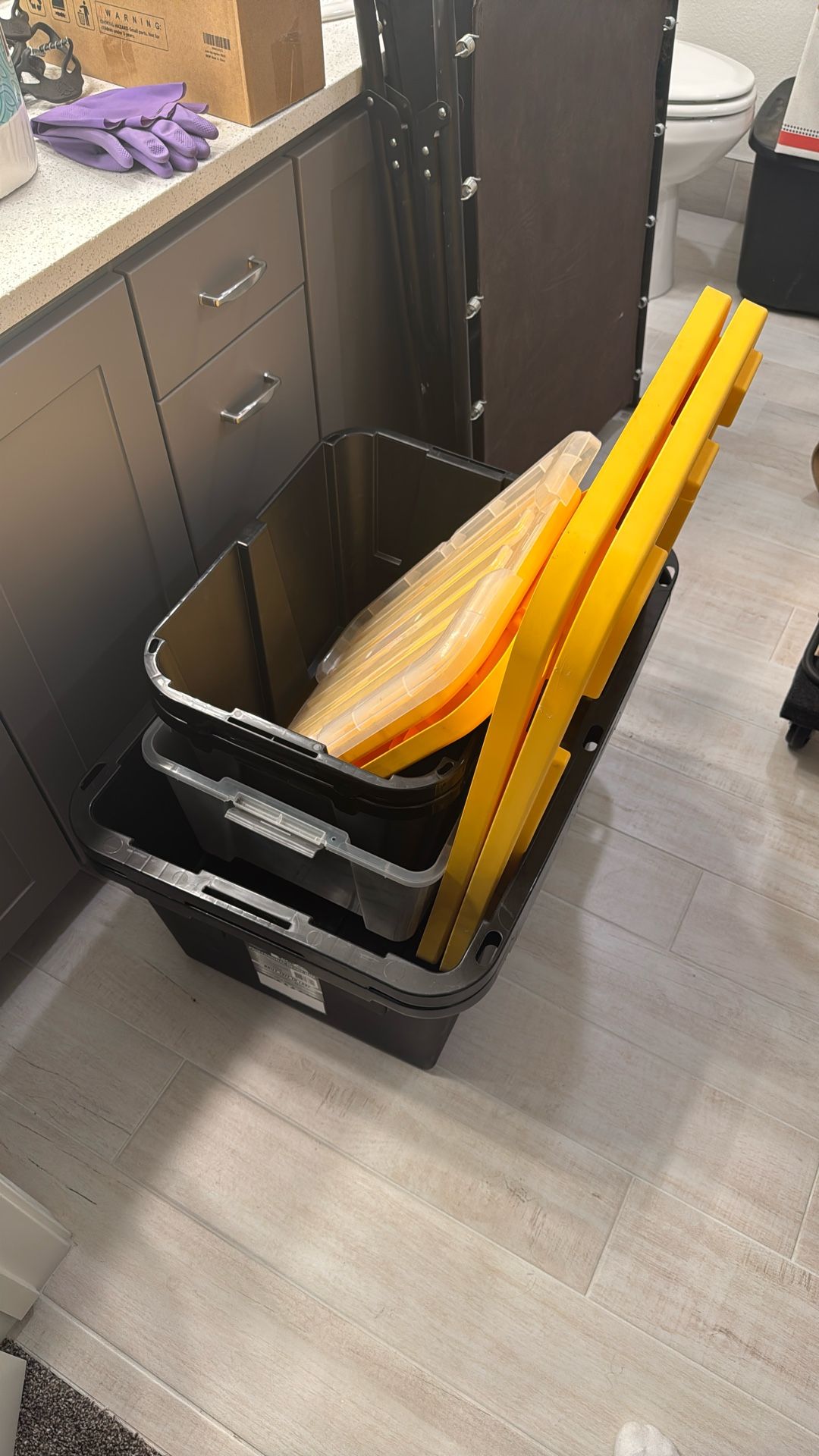 Storage tubs