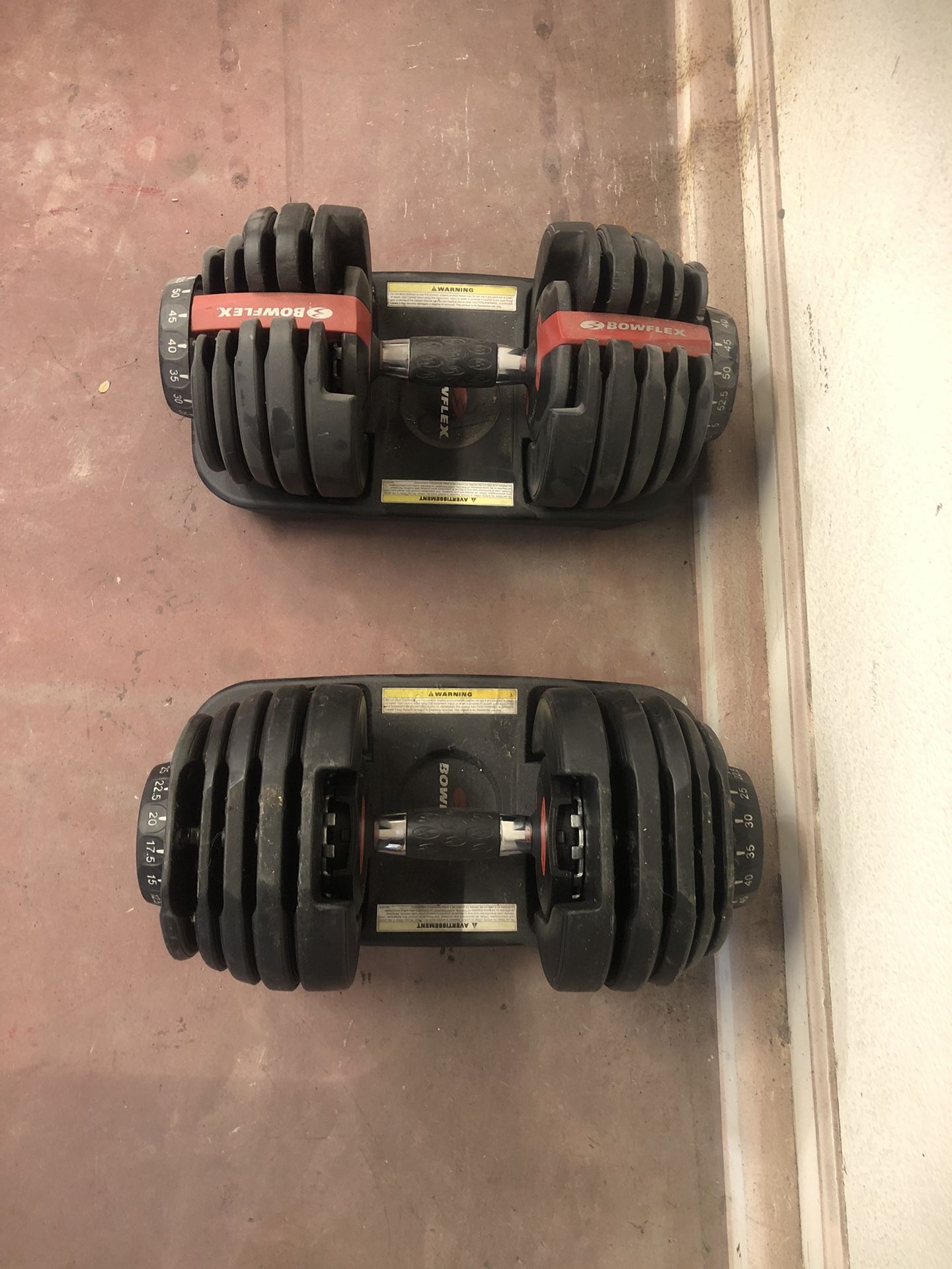 Bow flex Dumbbells