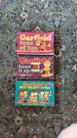 Vintage Garfield comic books by Jim Davis