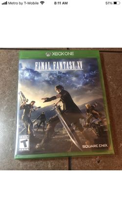Xbox one final fantasy Dc new sealed