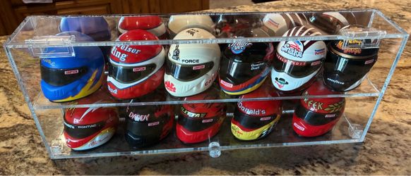 1/4 scale Mini Simpson Replica NHRA Drag Racing Helmet Set