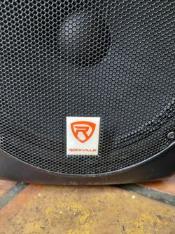 Rockville studio speakers w/ Bluetooth connection