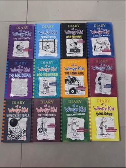 Diary of a Wimpy Kid + Rowley’s Journal Book Bundle (13 Books)