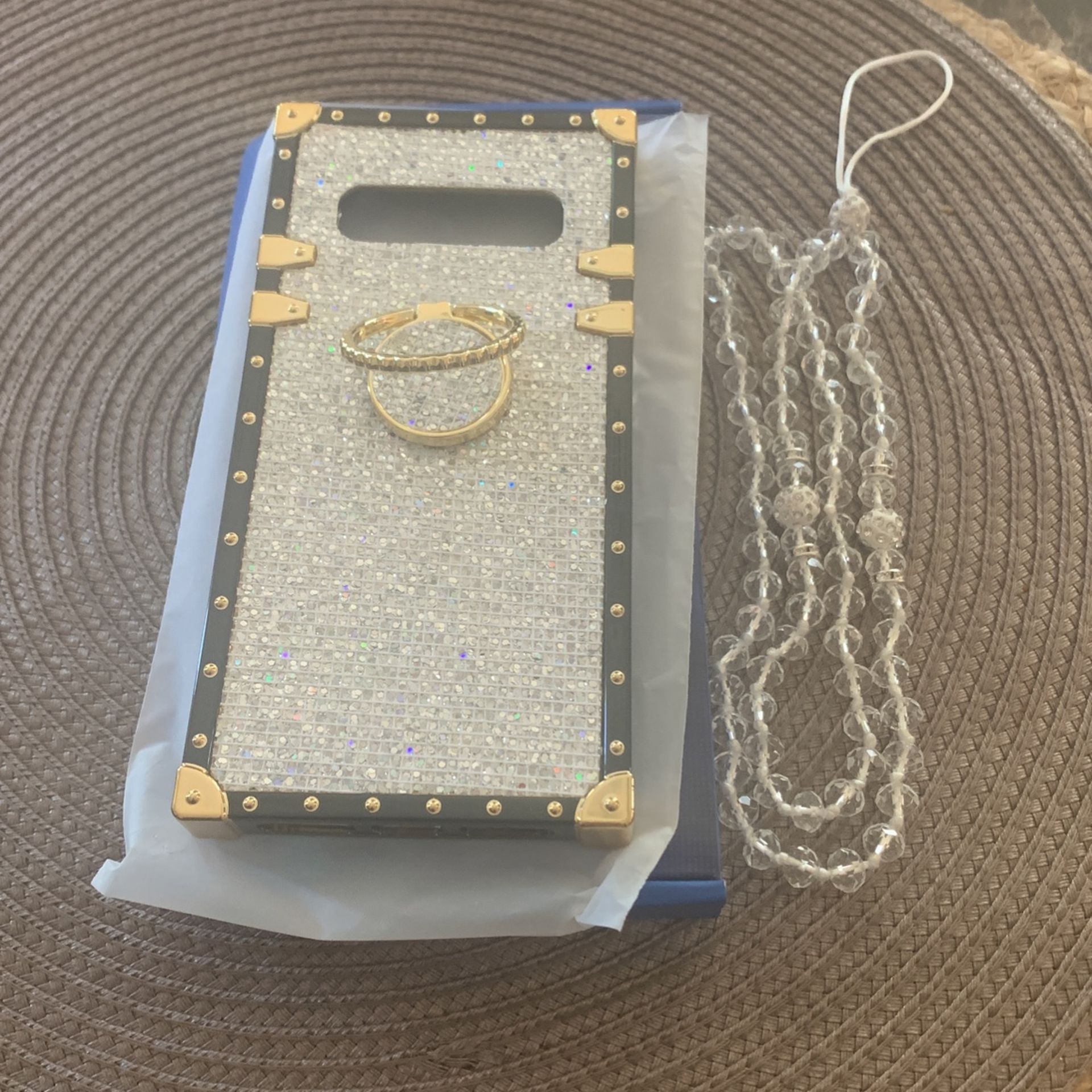 Samsung Galaxy S10 bling phone case