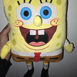 New With Tags Sponegbob Plush
