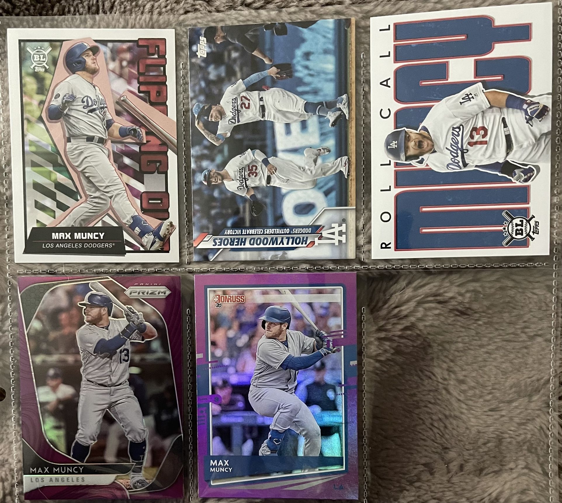 Baseball Cards- Dodgers