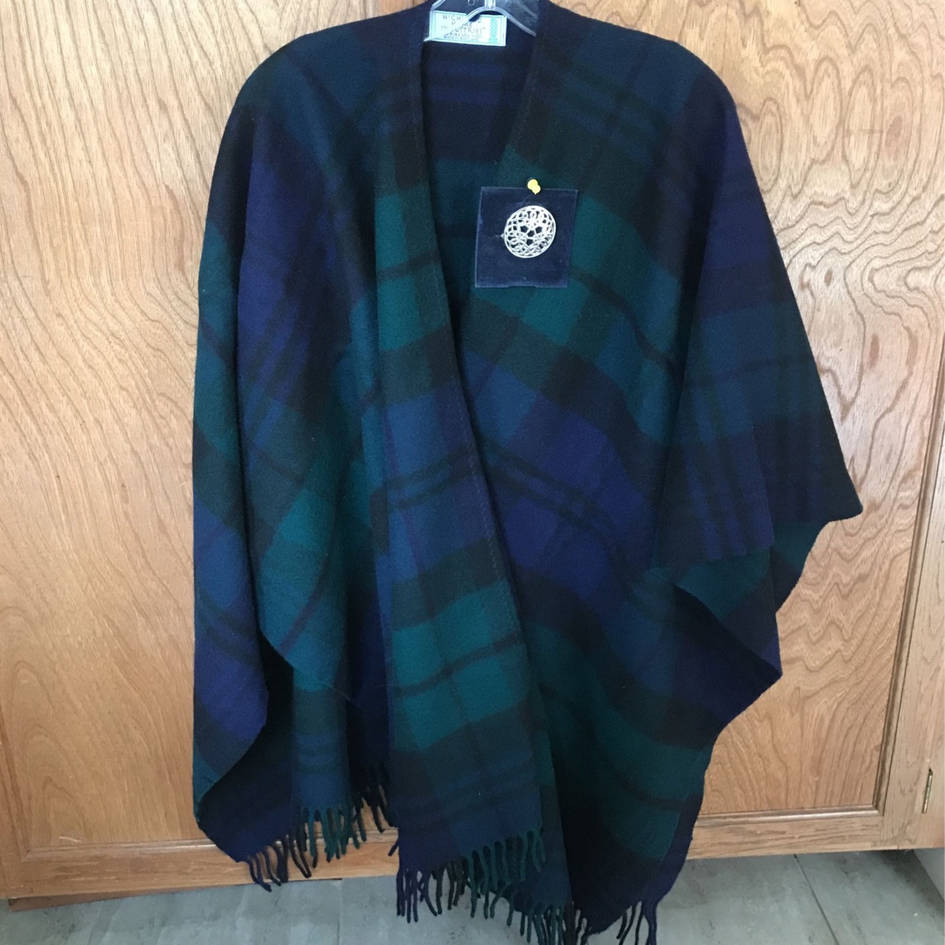 Scottish Wool Shawl Wrap