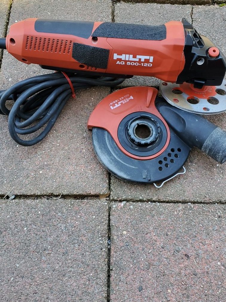 Hilti Concrete Saw And Angle Grinder AG 500 12D