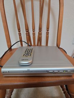 Used GPX DVD/Compact Disc Player Model D1816 with Remote silver
