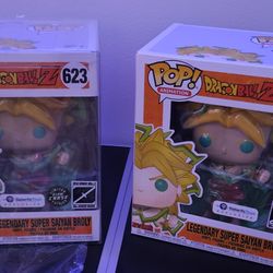 Funko Pops Great Ape Vegeta Legendary Sayian Brolly 