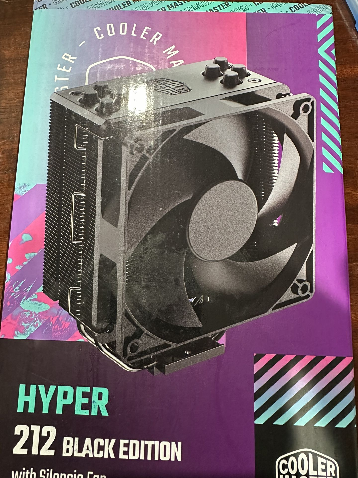 Cooler Master Hyper 212 Black Edition.