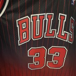 1995-96 Chicago Bulls Scottie Pippen Jerseys 