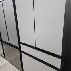 Bespoke Four-door Refrigerator Samsung White Panels