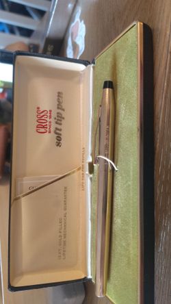 12 KT. Gold Filled Cross Soft tip Pen