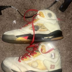 Jordan 5 Off White 
