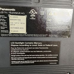 42 inch lcd panasonic tv