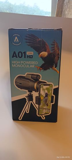 Monocular telescope for smart phones