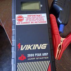 Viking Portable Charger charger 2000 amps
