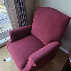 Red Recliner chairs 