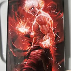 Realistic Goku Print With Frame 11x17