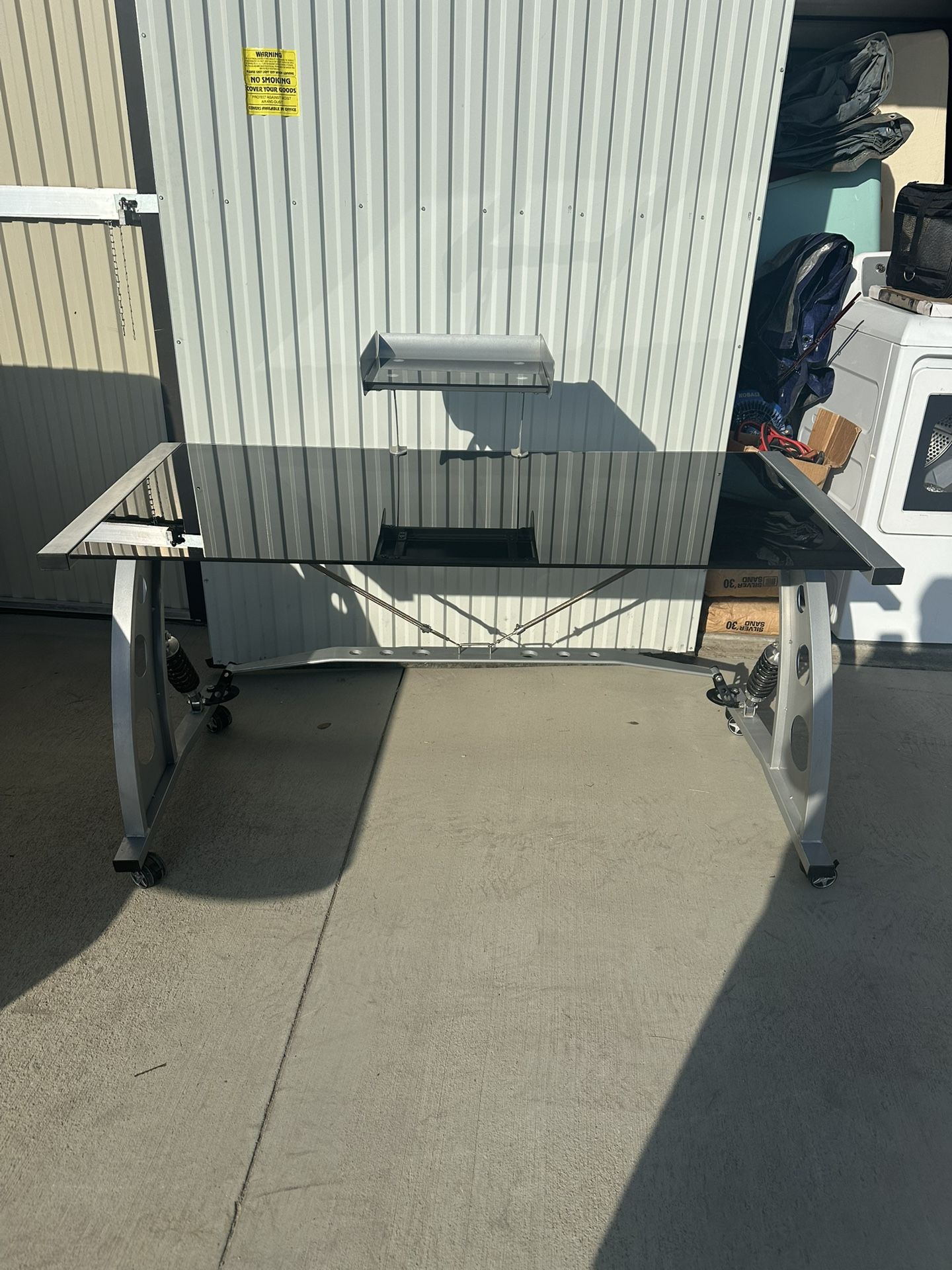 Glass Gaming Desk
