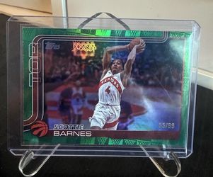 2025-26 Topps - Scottie Barnes #31 Green Rainbow /99