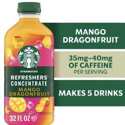 NEW / SEALED Starbucks Mango Dragonfruit Refresher Concentrate