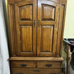 Brown Armoire 