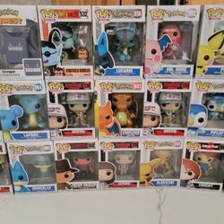 Pokemon Funko Pops Lot... and a few misc pops 20x