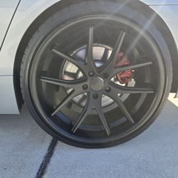 22" Rims + Tires