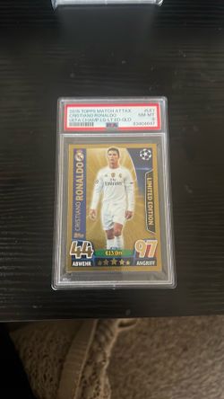 Cristiano Ronaldo Topps 2015 PSA 8