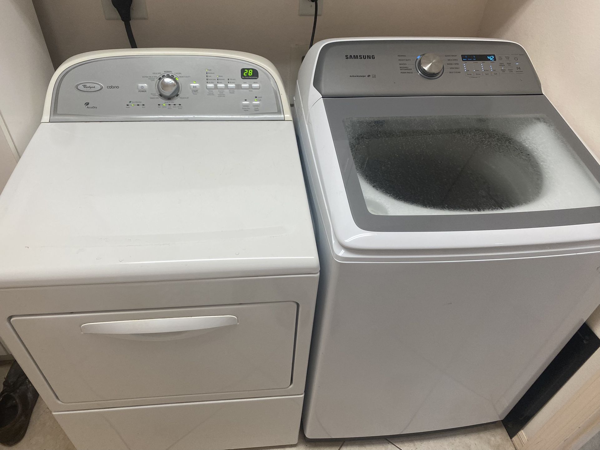 Washer And Dryer
