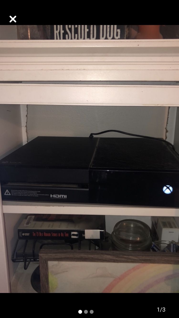Xbox 1 with 12 games