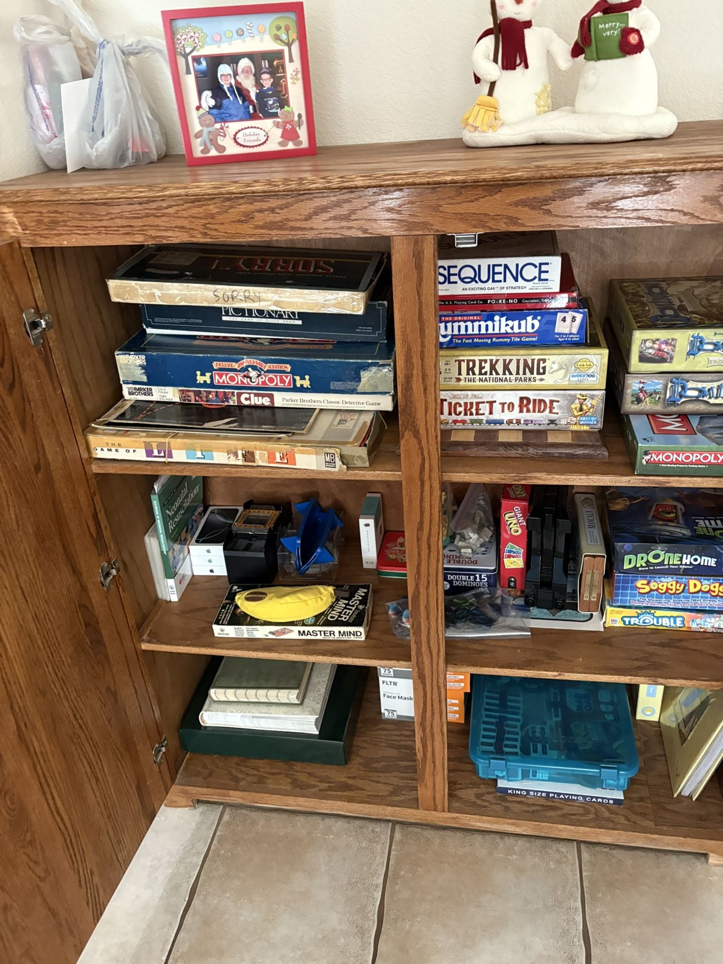 $5 Storage Cabinet Solid oak