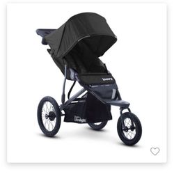 Zoom360 Ultralight Jogging Stroller High Child Seat Black Joggers