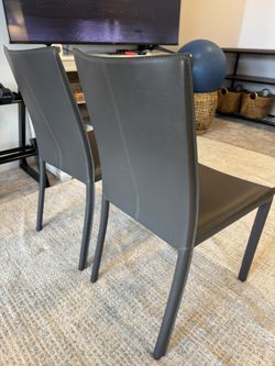 leather chairs