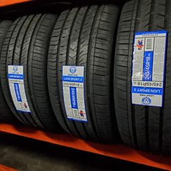 245 45 18 New Tires
