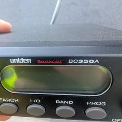 Uniden Bearcat BC350A Police / Fire EMS scanner