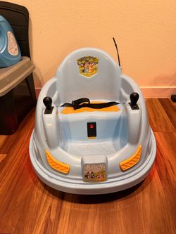 Bluey Kids Electric Bumper Car Ride-On