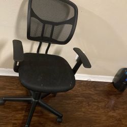 Black 40” Office Chair