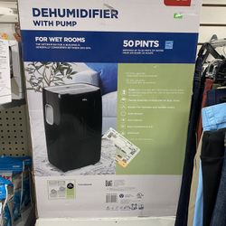 TLC Dehumidifier With Pump 50 Pints New 