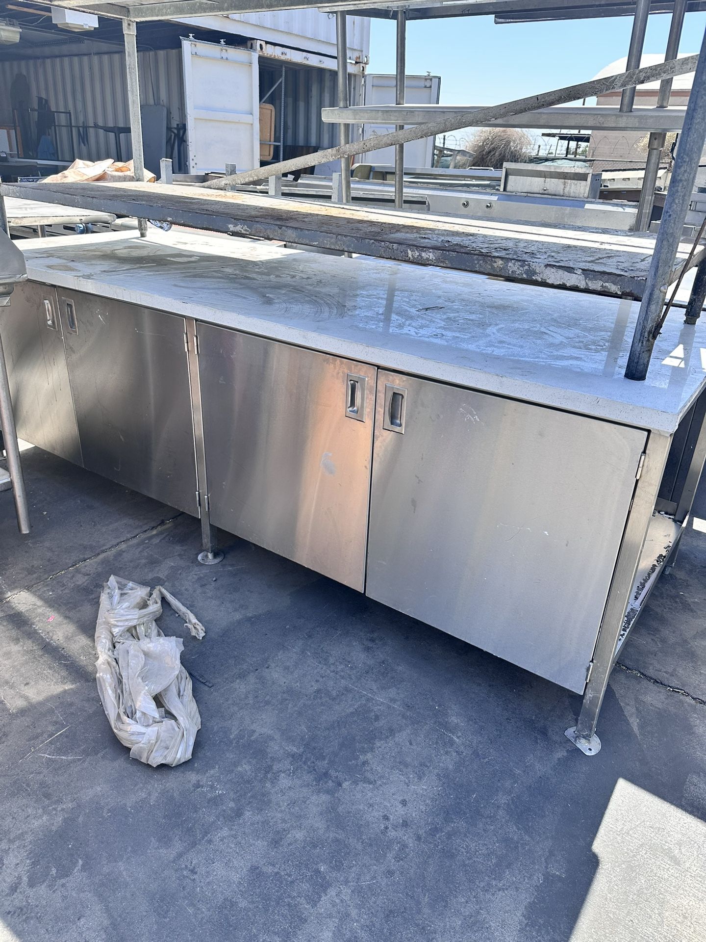 Stainless steel cabinet