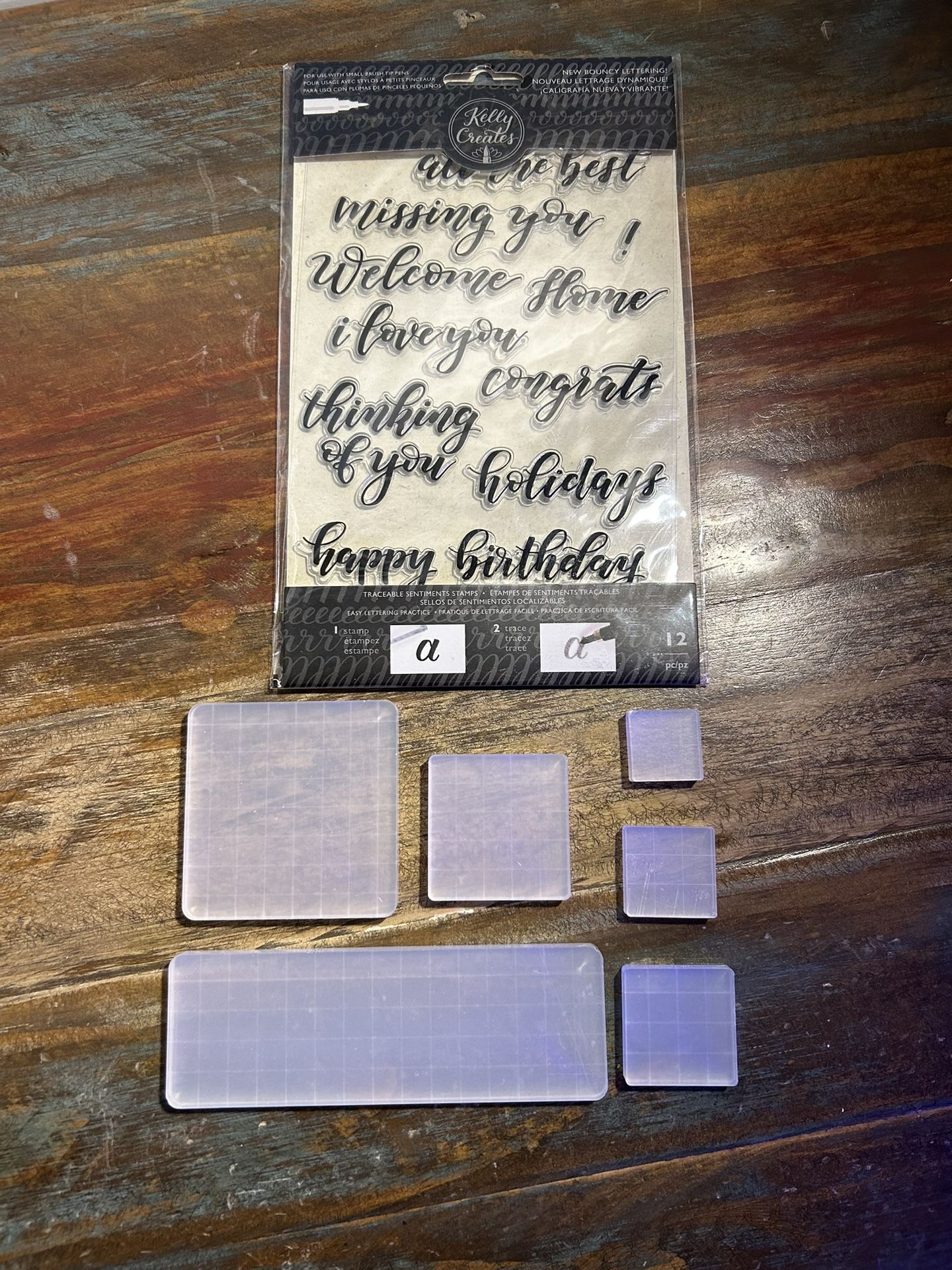 Kelly Creates Greetings Clear Stamps & Blocks