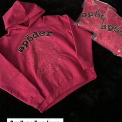 Sp5der Hoodie, Brand New, Size S.