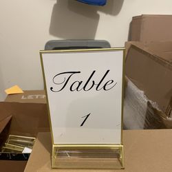 *RENT* Table Numbers