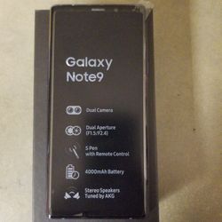 Samsung Note 9 Factory unlocked 